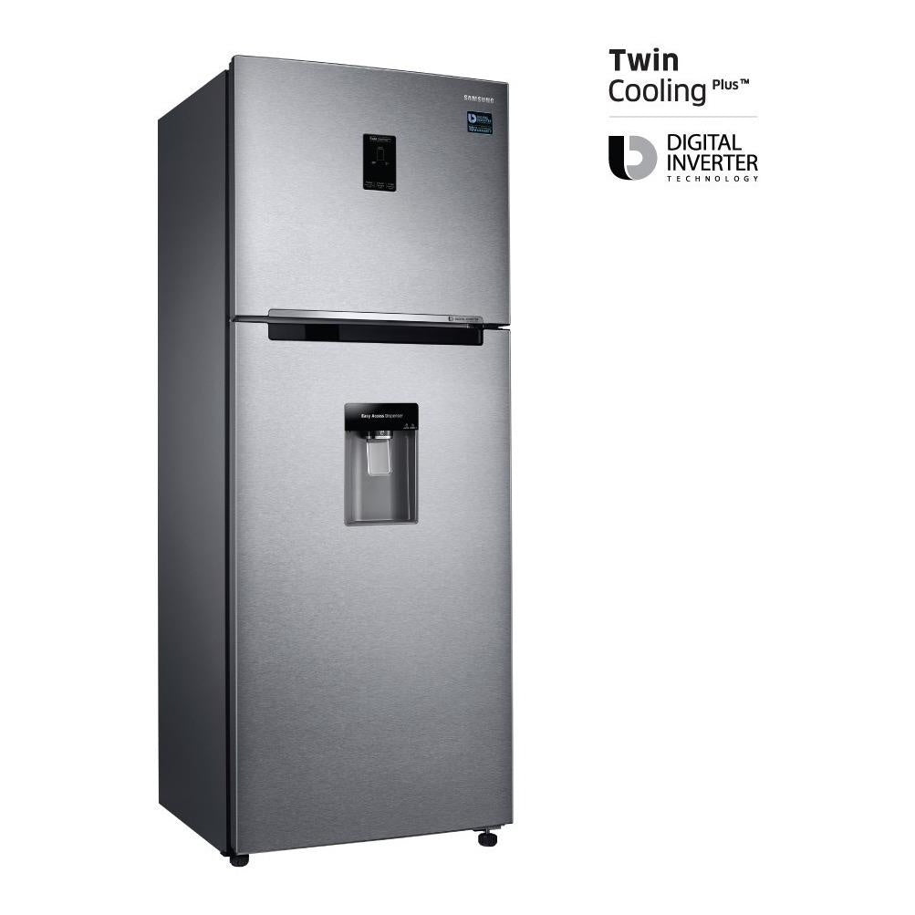 Heladera Samsung RT38 Inverter No Frost 382L con Dispenser de Agua – Silver