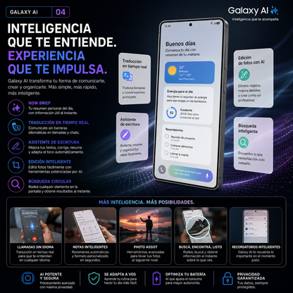 Samsung Galaxy S26 Ultra 5G 256GB 12GB RAM – Cámara 200MP, Galaxy AI y S Pen